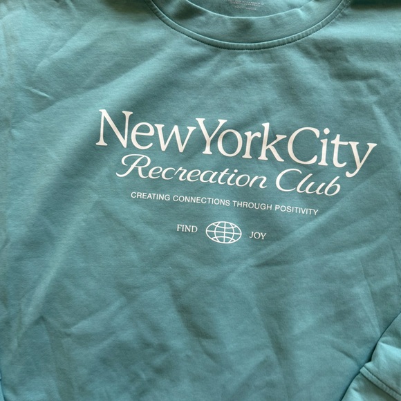 Old Navy Active Dynamic Fleece Oversized Cropped Crewneck Sweatshirt XL - Picture 3 of 5